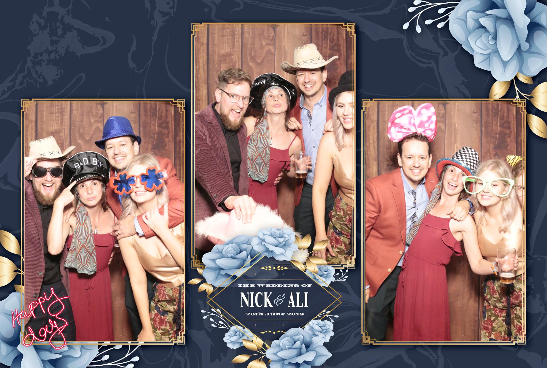 Nick & Ali's Wedding | View more photos from the event at gallery.myphotoboothexperience.co.uk/u/MyPhotoBoothExperienceLtd/Nick-Alis-Wedding
